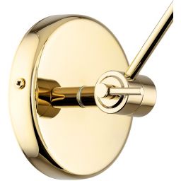 Argon Zakyntos kinkiet 1x15 W biały-mosiądz 4897