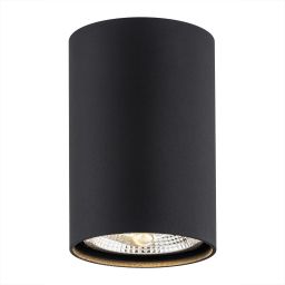 Argon Tubo lampa podsufitowa 1x12 W czarna 4909BZ