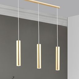 Argon Gomera lampa wisząca 3x50W mosiądz 1443