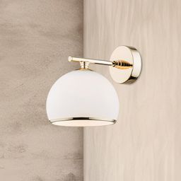 Argon Marbella kinkiet 1x15W opal mat/mosiądz 4255