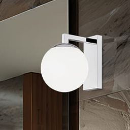 Argon Aspen kinkiet 1x15W LED chrom/biały 3735