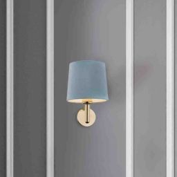 Argon Ponte lampa podsufitowa 5x15 W mosiądz-niebieska 2085