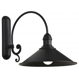 Argon Erba kinkiet 1x15W czarny 633