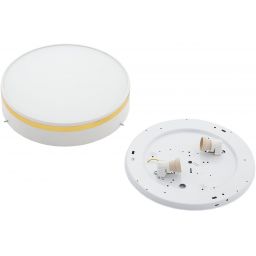 Argon Amore plafon 2x15W biały/złoty 7035