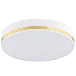 Argon Amore plafon 2x15W biały/złoty 7035