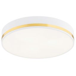 Argon Amore plafon 2x15W biały/złoty 7035