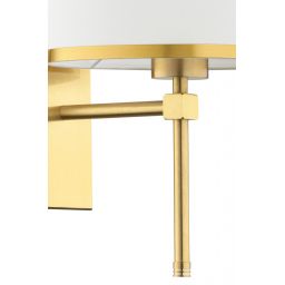 Argon Abbano kinkiet 1x15W śmietankowy/złoty/mosiądz szczotkowany 8033