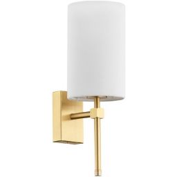 Argon Abruzzo kinkiet 1x7W biały/mosiądz szczotkowany 8034