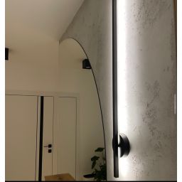 Argon Asse kinkiet 1x10W LED czarny 8051