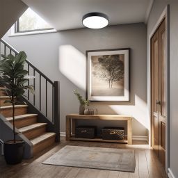 Argon Tiamo plafon 1x22W LED czarny 8348