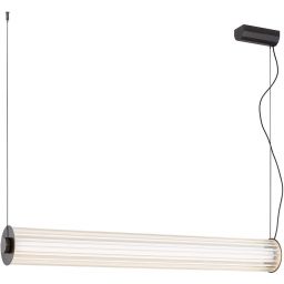Argon Hampton lampa wisząca 1x90 W przezroczysta-tytan 8625