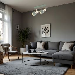 Argon Doria lampa podsufitowa 2x15W szałwia/mosiądz 926