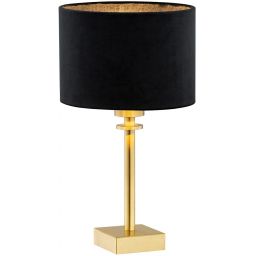 Argon Abbano lampa stołowa 1x15W czarny/mosiądz szczotkowany 8049