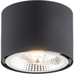 Argon Clevland lampa wisząca 1x12 W czarna 4691BZ