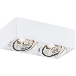 Argon Rodos Plus lampa wisząca 2x12 W biała 1048BZ