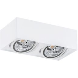 Argon Rodos Plus lampa wisząca 2x12 W biała 1048BZ