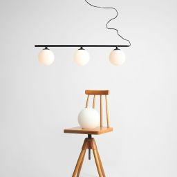 Aldex Beryl lampa wisząca 3x10 W czarna 1006E_1