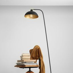 Aldex Escape lampa stojąca 1x15 W czarna 1036A1