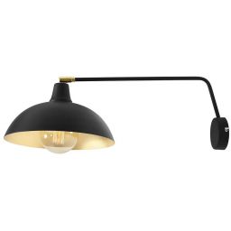 Aldex Escape kinkiet 1x15 W czarny 1036C1