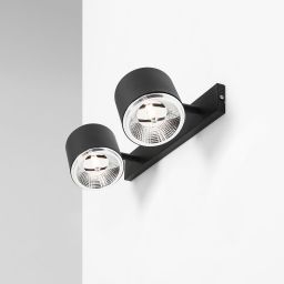 Aldex Bot kinkiet 2x35 W czarny 1047D