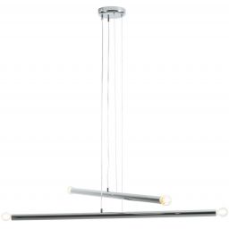 Aldex Tubo lampa wisząca 4x10 W chrom 1072L4