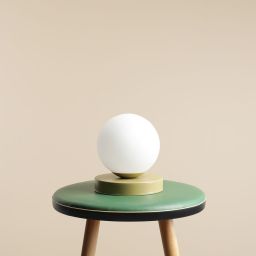Aldex Ball lampa stołowa 1x10 W zielona 1076B12_S