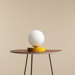 Aldex Ball lampa stołowa 1x10 W żółta 1076B14_S