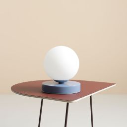 Aldex Ball lampa stołowa 1x10 W niebieska 1076B16_S