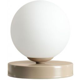 Aldex Ball lampa stołowa 1x10 W beżowa 1076B17_S