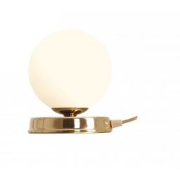Aldex Ball lampa stołowa 1x10 W złota 1076B30_S