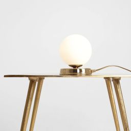 Aldex Ball lampa stołowa 1x10 W złota 1076B30_S