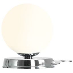 Aldex Ball lampa stołowa 1x10 W chrom 1076B4_S