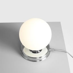 Aldex Ball lampa stołowa 1x10 W chrom 1076B4_S