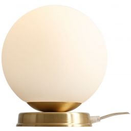 Aldex Ball lampa stołowa 1x15 W złota 1076B40_M