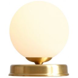Aldex Ball lampa stołowa 1x10 W złota 1076B40_S