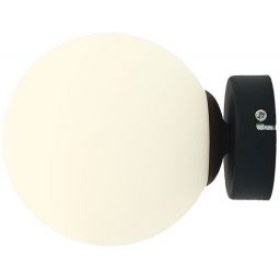Aldex Ball kinkiet 1x10 W czarny 1076C1_S