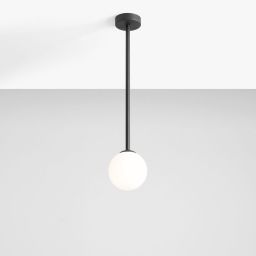 Aldex Pinne lampa podsufitowa 1x10 W czarna 1080PL_G1_M