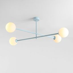 Aldex Pinne lampa podsufitowa 4x10 W niebieska 1080PL_L29