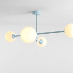 Aldex Pinne lampa podsufitowa 4x10 W niebieska 1080PL_L29