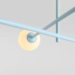 Aldex Pinne lampa podsufitowa 4x10 W niebieska 1080PL_L29