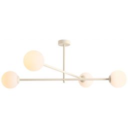 Aldex Pinne lampa podsufitowa 4x10 W kremowa 1080PL_L9