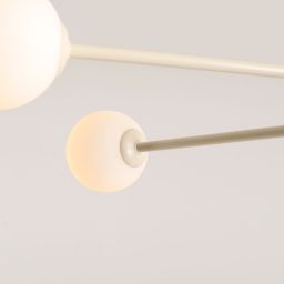 Aldex Pinne lampa podsufitowa 4x10 W kremowa 1080PL_L9