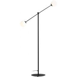 Aldex Ohio lampa stojąca 2x10 W czarna 1081A1