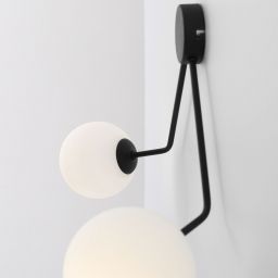 Aldex Holm kinkiet 2x10 W czarny 1082D1