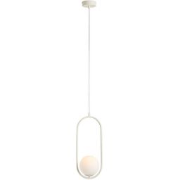 Aldex Riva lampa wisząca 1x10 W kremowa 1086G9