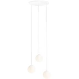 Aldex Bosso lampa wisząca 3x10 W biała 1087E_R