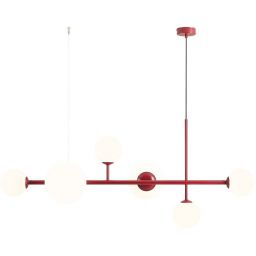Aldex Dione lampa wisząca czerwona 1092K15