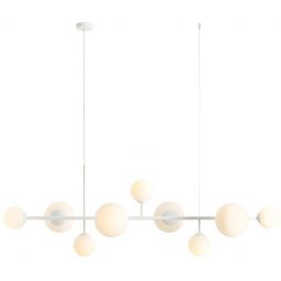 Aldex Dione lampa wisząca 9x10 W biała 1092N