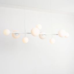 Aldex Dione lampa wisząca 9x10 W biała 1092N