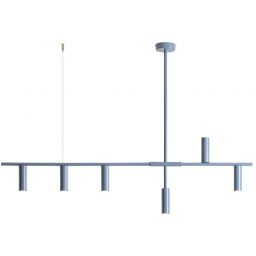 Aldex Trevo lampa podsufitowa 6x35 W niebieska 1104K16